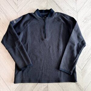 adidas | Men's Navy Quarter Zip Golf Sweater - Size L